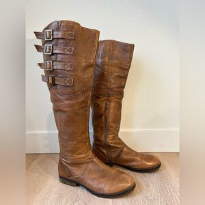 Steve Madden Knee High Leather Boots